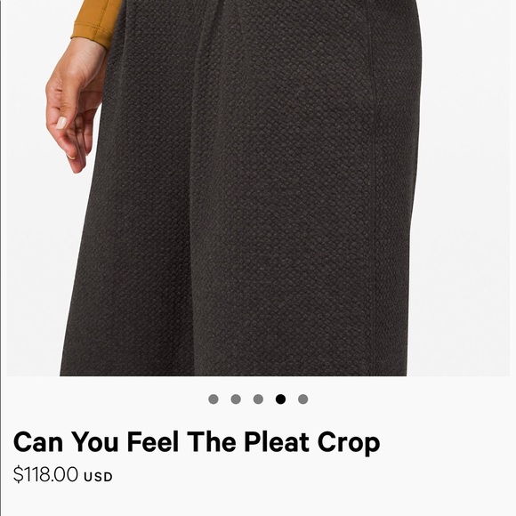 lululemon ‘Can You Feel The Pleat’ Pants (size 0) - Picture 7 of 8